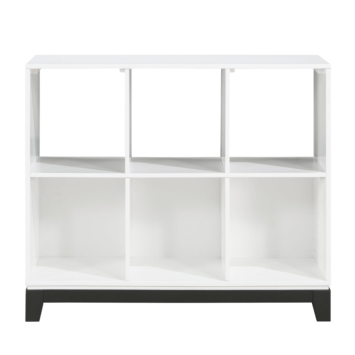 Garretson White Bookcase by Homelegance at Eve Furniture