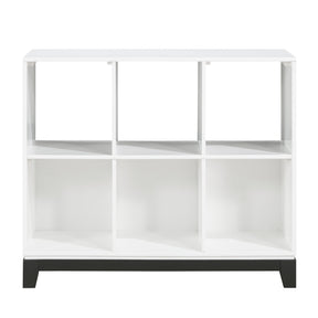 Garretson White Bookcase by Homelegance at Eve Furniture