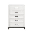 Garretson White Chest by Homelegance at Eve Furniture