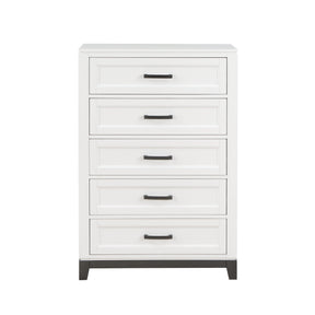 Garretson White Chest by Homelegance at Eve Furniture