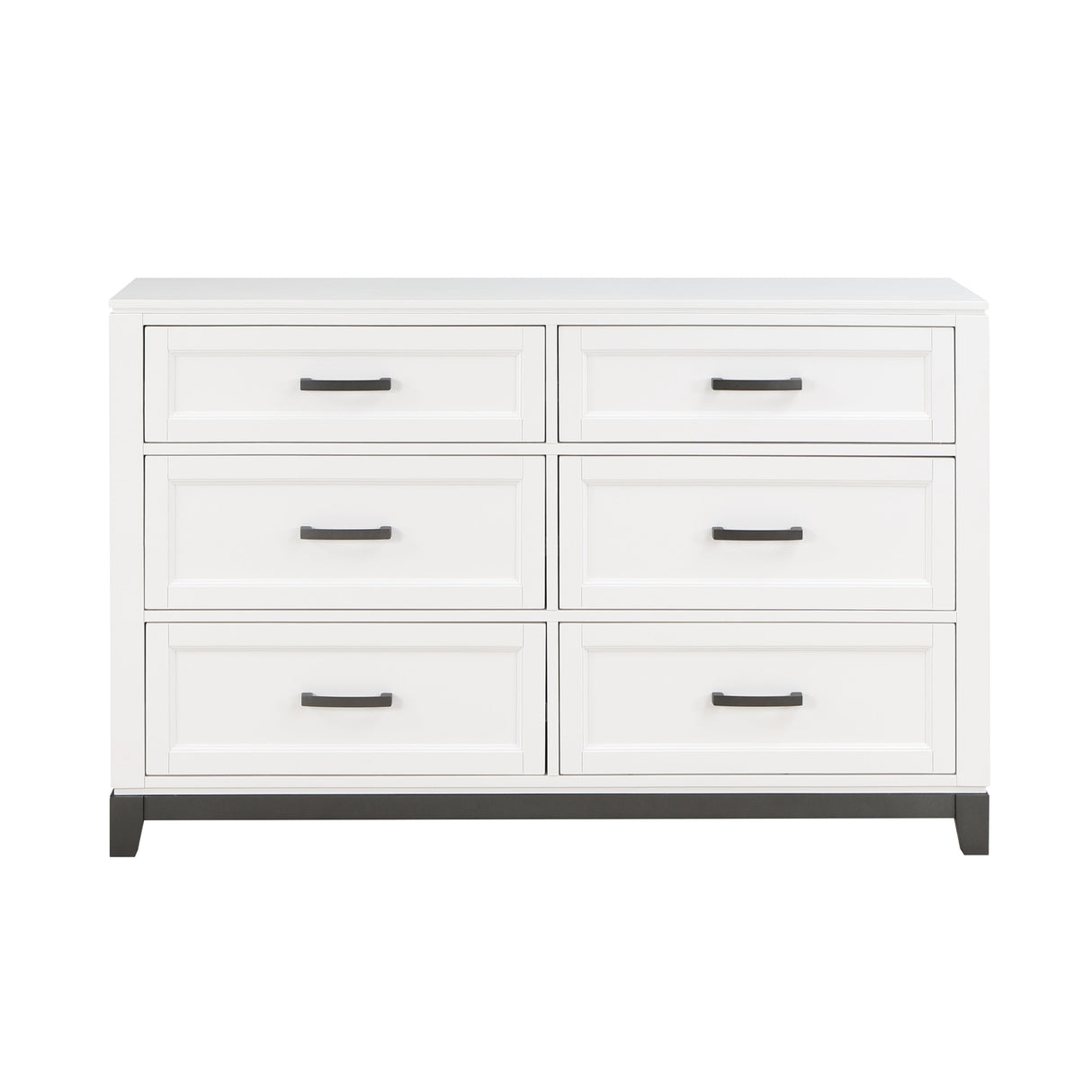 Garretson White Dresser by Homelegance at Eve Furniture