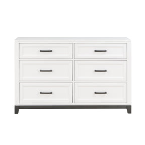 Garretson White Dresser by Homelegance at Eve Furniture