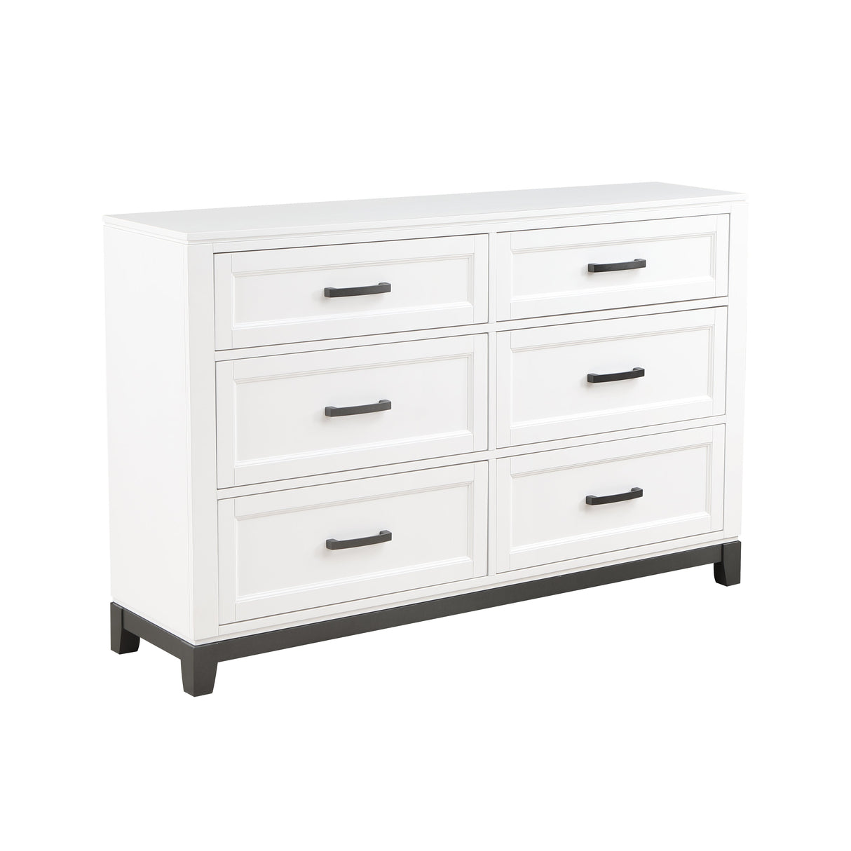 Garretson White Dresser by Homelegance at Eve Furniture