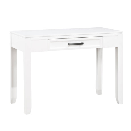 Garretson White Writing Desk by Homelegance at Eve Furniture