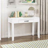Garretson White Writing Desk by Homelegance at Eve Furniture