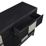 Garrison Charcoal & Gray Dresser by Homelegance at Eve Furniture