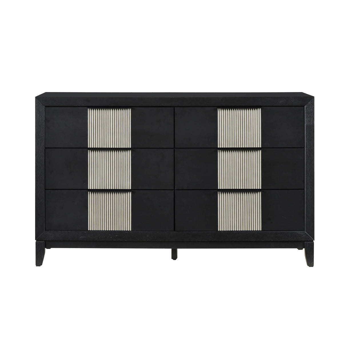Garrison Charcoal & Gray Dresser by Homelegance at Eve Furniture