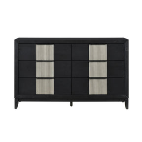 Garrison Charcoal & Gray Dresser by Homelegance at Eve Furniture