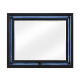 Garrison Charcoal LED Mirror by Homelegance at Eve Furniture