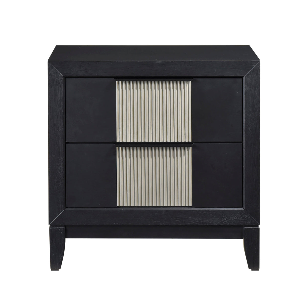 Garrison Charcoal/Gray LED Panel Bedroom Set by Homelegance at Eve Furniture