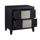 Garrison Charcoal/Gray LED Panel Bedroom Set by Homelegance at Eve Furniture