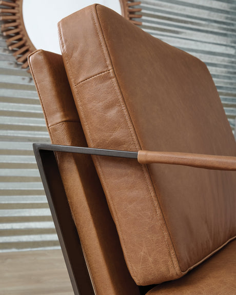 Garronmont Caramel Accent Chair by Ashley at Eve Furniture