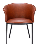 Garston Brown Dining Chair by Zuomod at Eve Furniture