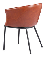 Garston Brown Dining Chair by Zuomod at Eve Furniture