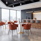 Garston Gray Barstool by Zuomod at Eve Furniture