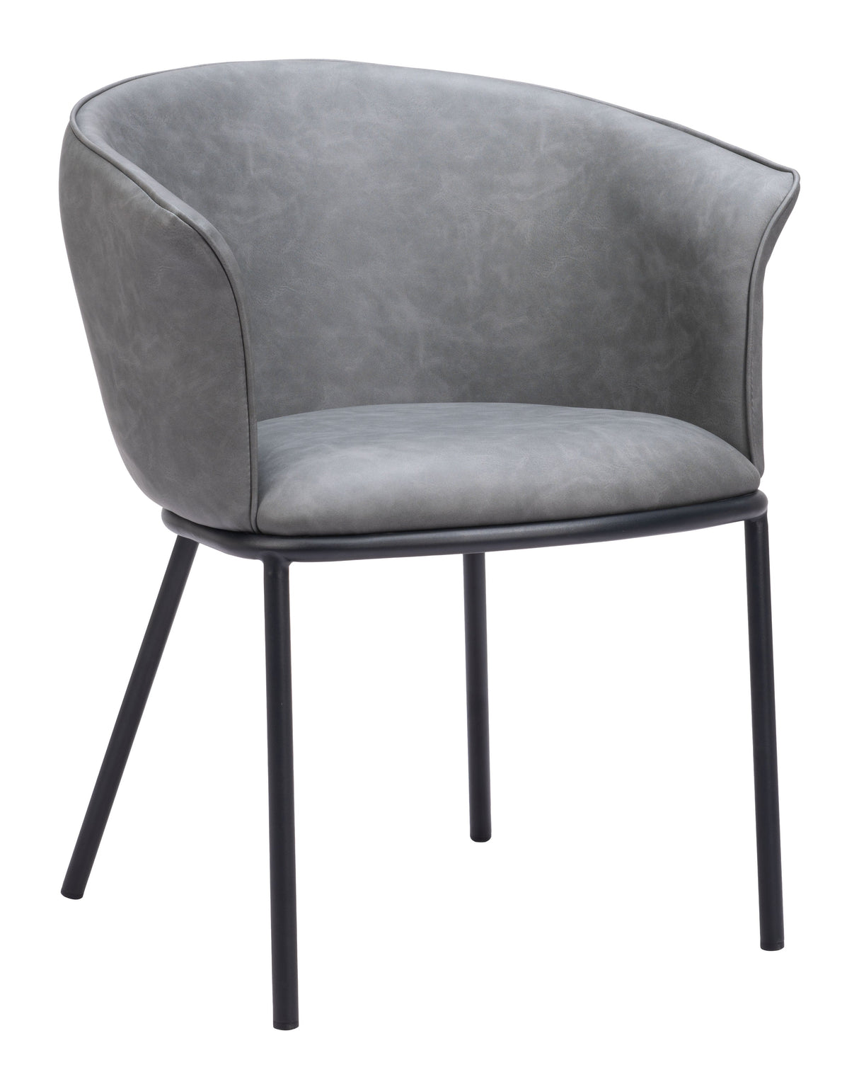 Garston Gray Dining Chair by Zuomod at Eve Furniture