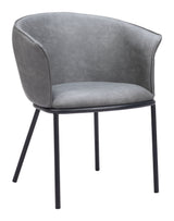 Garston Gray Dining Chair by Zuomod at Eve Furniture