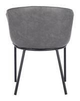 Garston Gray Dining Chair by Zuomod at Eve Furniture
