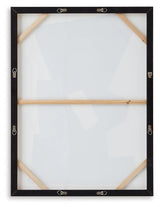 Garviery Black/Cream Wall Art by Ashley at Eve Furniture