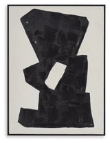 Garviery Black/Cream Wall Art by Ashley at Eve Furniture