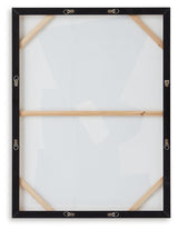 Garviery Black/Cream Wall Art by Ashley at Eve Furniture