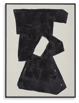 Garviery Black/Cream Wall Art by Ashley at Eve Furniture