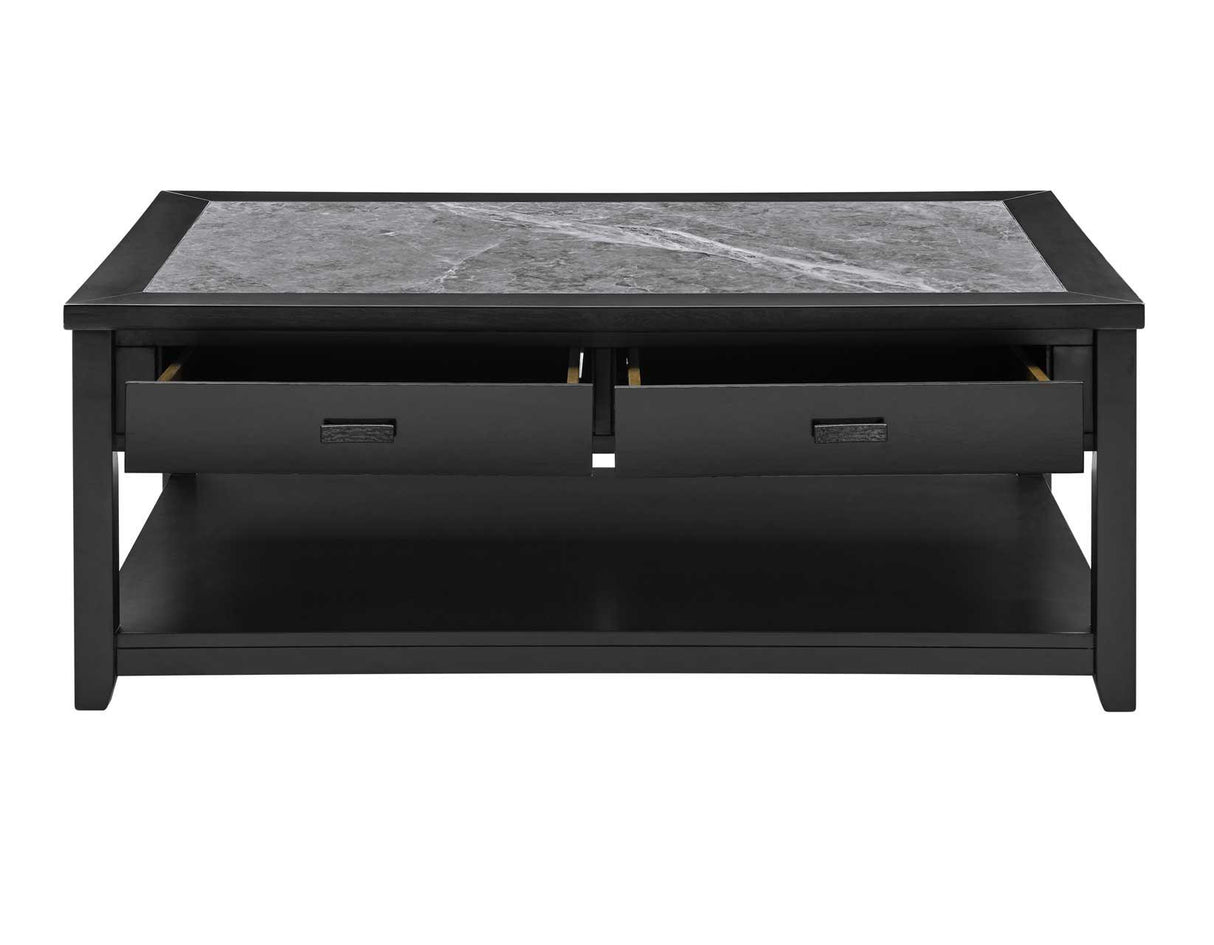 Garvine 3-Piece Sintered Stone Table Set by Steve Silver at Eve Furniture