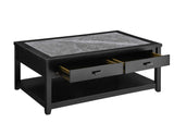 Garvine 3-Piece Sintered Stone Table Set by Steve Silver at Eve Furniture
