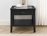 Garvine 3-Piece Sintered Stone Table Set by Steve Silver at Eve Furniture