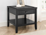 Garvine Sintered Stone End Table by Steve Silver at Eve Furniture
