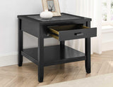 Garvine Sintered Stone End Table by Steve Silver at Eve Furniture