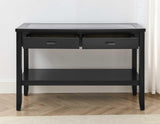 Garvine Sintered Stone Sofa Table by Steve Silver at Eve Furniture