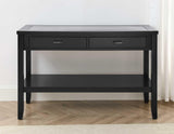 Garvine Sintered Stone Sofa Table by Steve Silver at Eve Furniture