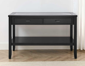 Garvine Sintered Stone Sofa Table by Steve Silver at Eve Furniture