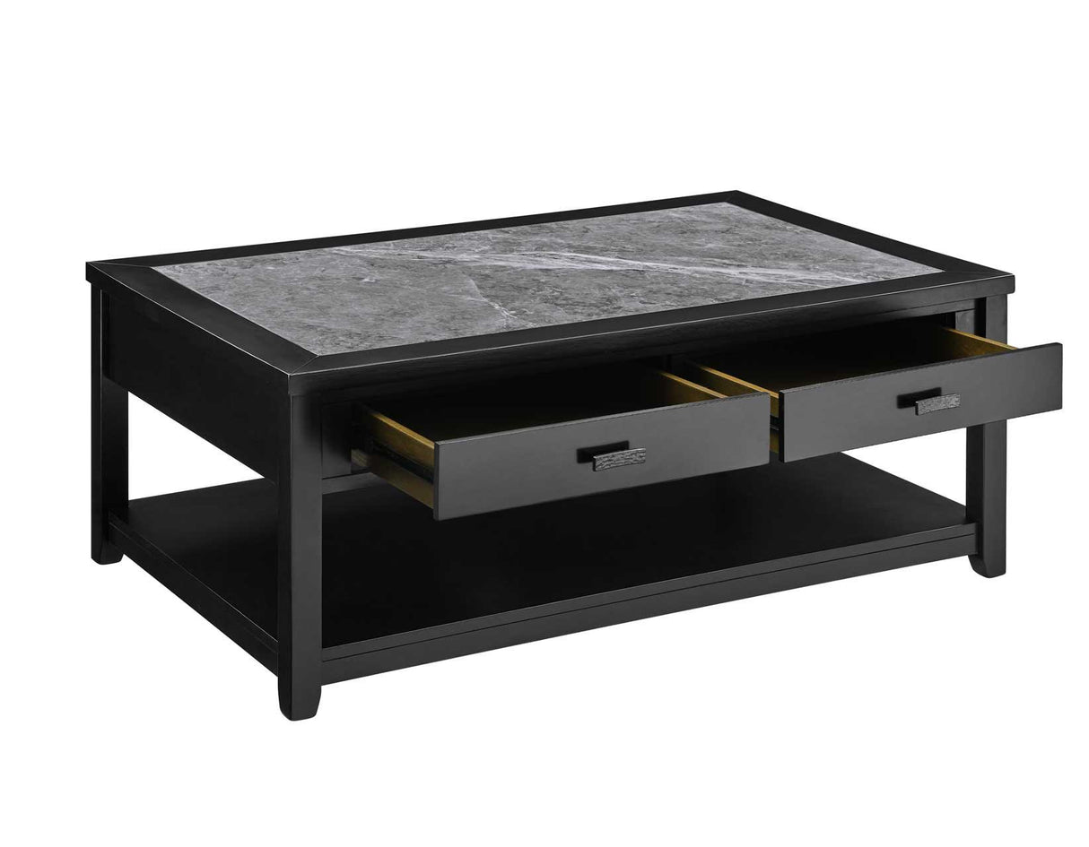 Garvine 3-Piece Sintered Stone Table Set by Steve Silver at Eve Furniture