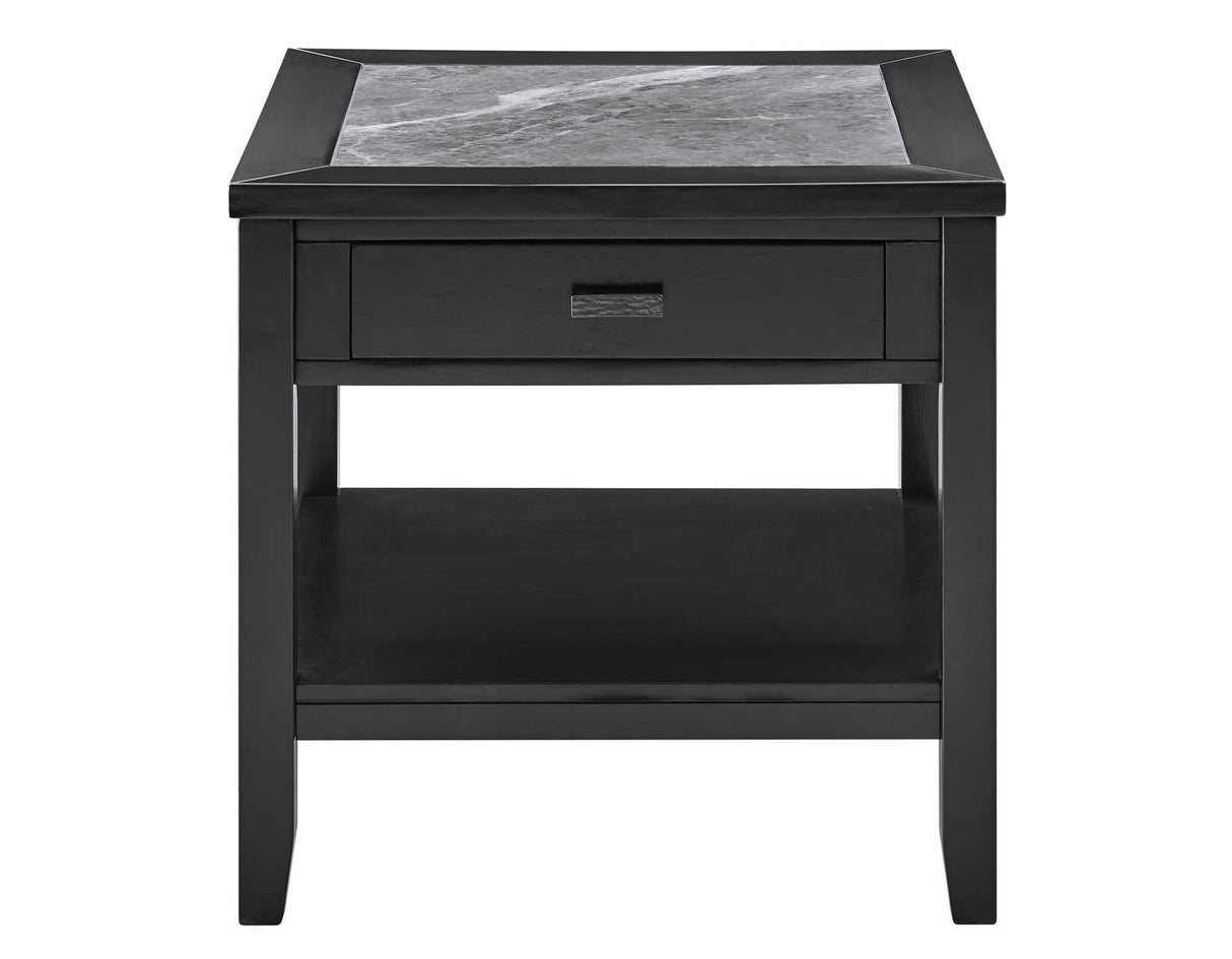 Garvine 3-Piece Sintered Stone Table Set by Steve Silver at Eve Furniture