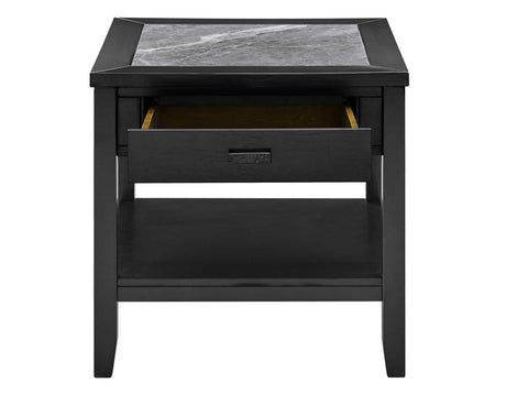 Garvine 3-Piece Sintered Stone Table Set by Steve Silver at Eve Furniture