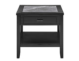 Garvine Sintered Stone End Table by Steve Silver at Eve Furniture