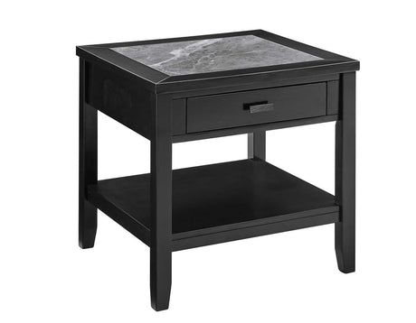 Garvine Sintered Stone End Table by Steve Silver at Eve Furniture