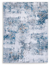 Garyard Multi 5' x 7' Rug by ASHLEY FURNITURE at Eve Furniture