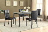 Garza Black Upholstered Dining Chairs, Set of 2 by Coaster at Eve Furniture