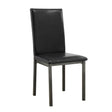 Garza Black Upholstered Dining Chairs, Set of 2 by Coaster at Eve Furniture