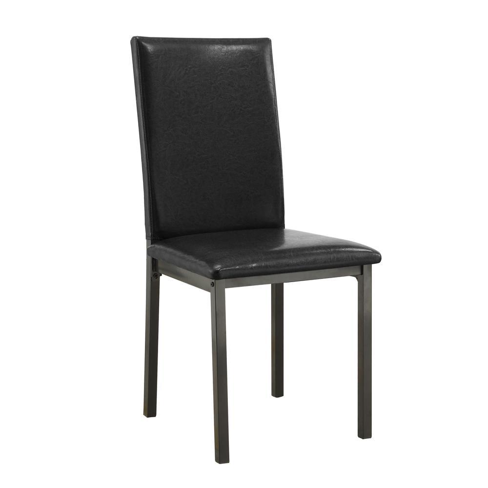 Garza Black Upholstered Dining Chairs, Set of 2 by Coaster at Eve Furniture