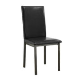 Garza Black Upholstered Dining Chairs, Set of 2 by Coaster at Eve Furniture