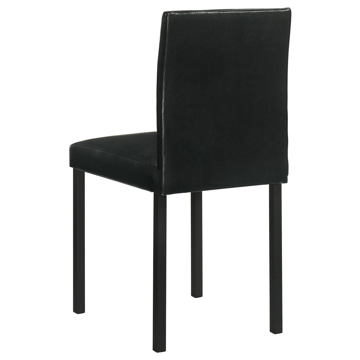 Garza Black Upholstered Dining Side Chair (Set of 4) by Coaster at Eve Furniture