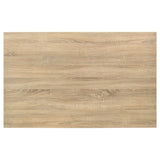 Garza Greige Oak Rectangular 48-inch Dining Table by Coaster at Eve Furniture