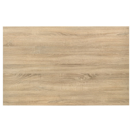 Garza Greige Oak Rectangular 48-inch Dining Table by Coaster at Eve Furniture