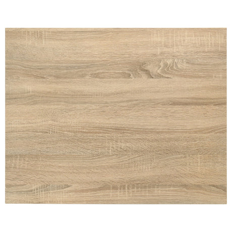 Garza Greige Oak Space Saving Rectangular Dining Table by Coaster at Eve Furniture
