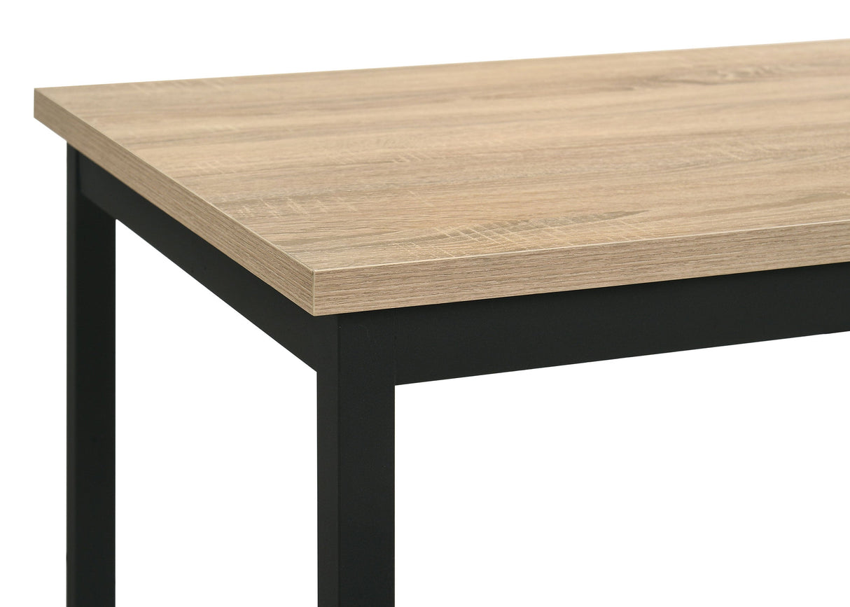 Garza Greige Oak Space Saving Rectangular Dining Table by Coaster at Eve Furniture
