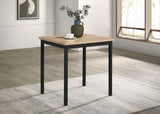 Garza Greige Oak Space Saving Rectangular Dining Table by Coaster at Eve Furniture
